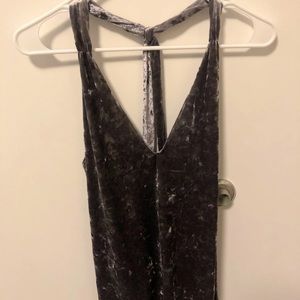 Zara Velvet Tank